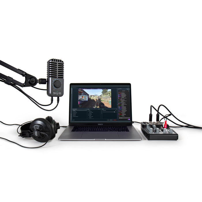 IK Multimedia iRig Stream Mic Pro mini-DIN multi-pattern condenser microphone