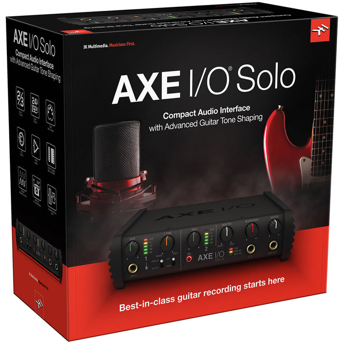 IK Multimedia AX I/O Solo Interfaz de audio USB 2x3