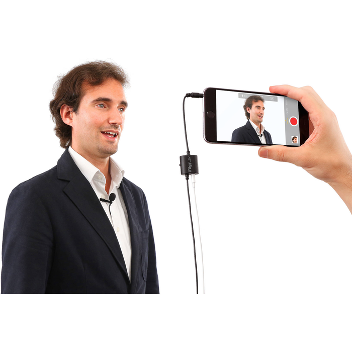 IK Multimedia iRig Mic Lav Lavalier Micrófono Condensador Omnidireccional