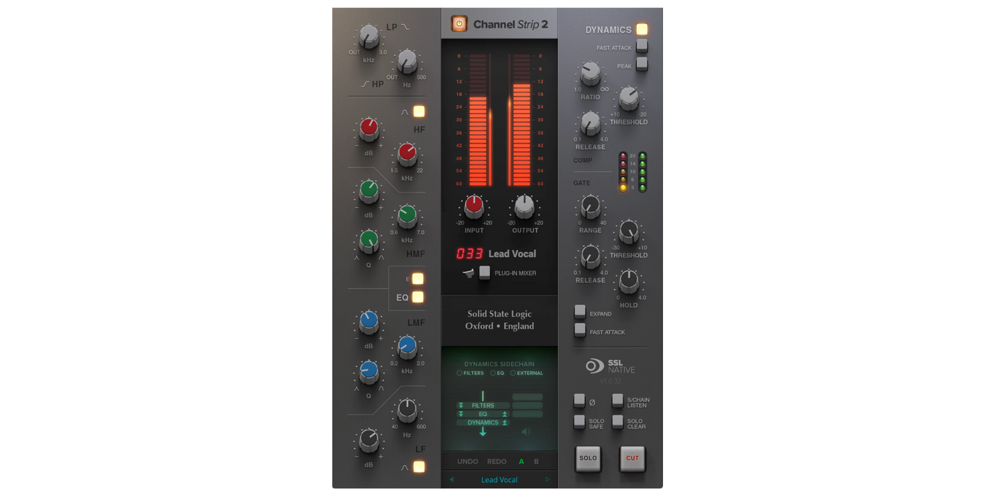 Complemento SSL Channel Strip 2