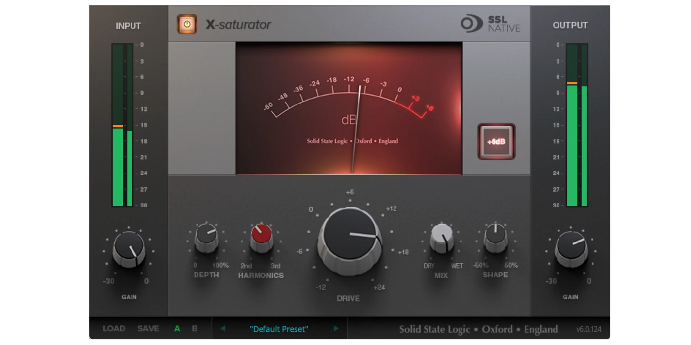 SSL X-Saturator Analog Distortion Plug-in