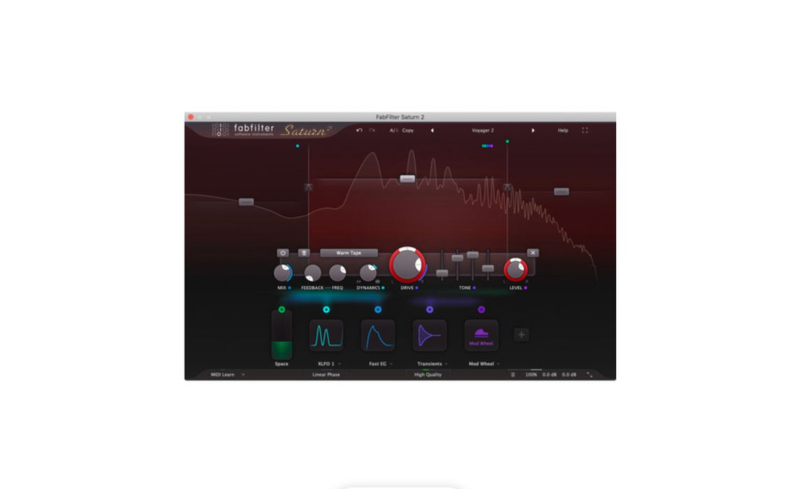 FabFilter Saturn 2 (Upgrade do Saturn 1)