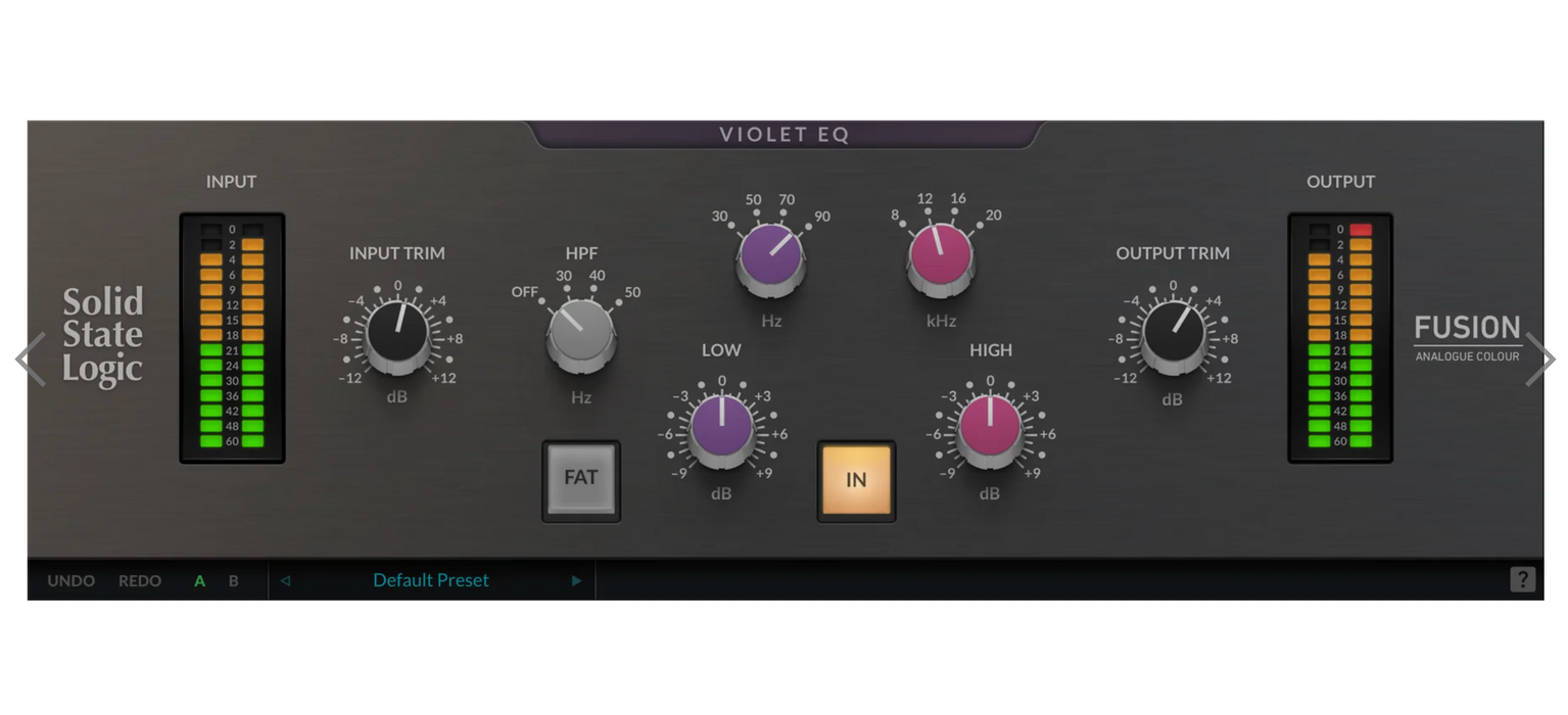 Complemento SSL Fusion Violet EQ